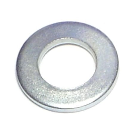 Midwest Fastener Flat Washer, For Screw Size M8 , Steel Zinc Plated Finish, 100 PK 06845